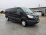 2018 Black Ford Transit 350 Wagon Low Roof XLT 60/40 Pass. 148-in. WB (1FBZX2ZM8JK) with an 3.7L V6 DOHC 24V engine, 6A transmission, located at 205 W Nobes Rd, York, NE, 68467, 40.857784, -97.594452 - Photo#0