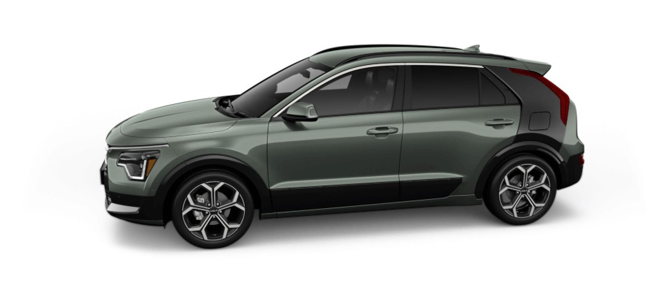 2023 Green Kia Niro EX (KNDCR3LE1P5) with an 1.6L L4 DOHC 16V HYBRID engine, 6A transmission, located at 205 W Nobes Rd, York, NE, 68467, 40.857784, -97.594452 - Photo #0